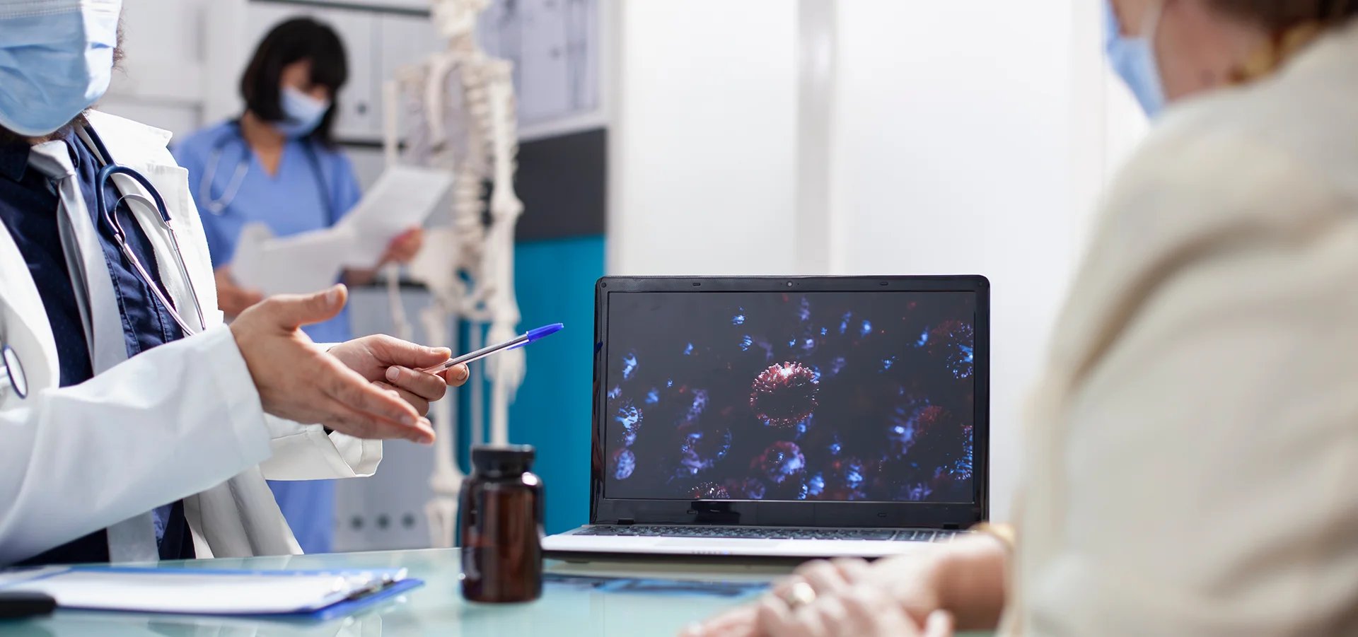 KangarooHealth platform in use within a clinical setting, highlighting technology-enabled patient care.