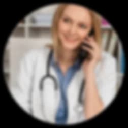 Patient using cellular powered blood pressure cuff with remote patient monitoring program